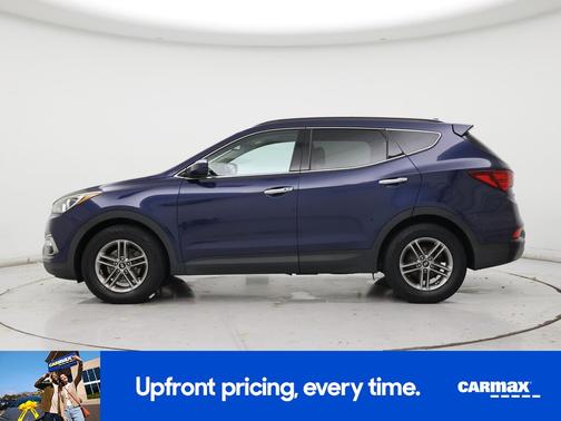 Blue 2017 Hyundai Santa Fe Sport