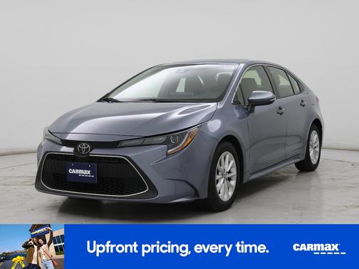 Blue 2020 Toyota Corolla XLE