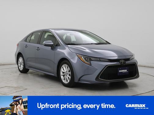 Blue 2020 Toyota Corolla XLE