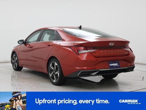 Red 2021 Hyundai ELANTRA Limited
