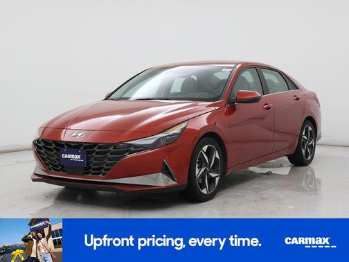Red 2021 Hyundai ELANTRA Limited