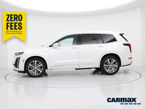 White 2021 Cadillac XT6 Premium Luxury