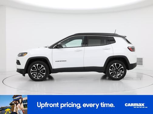 White 2023 Jeep Compass Limited