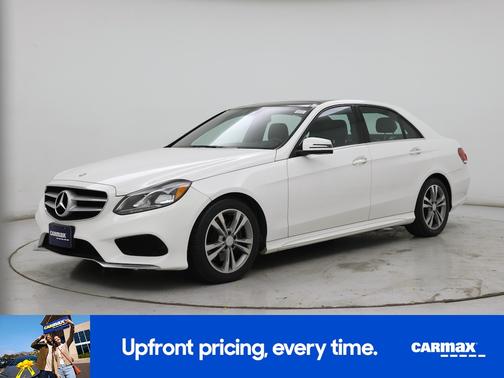 White 2015 Mercedes-Benz E-Class Sport