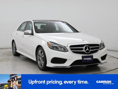 White 2015 Mercedes-Benz E-Class Sport