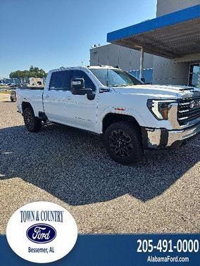 Summit White 2024 GMC Sierra 2500 SLE