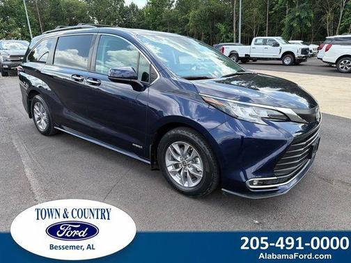 Blueprint 2021 Toyota Sienna XLE