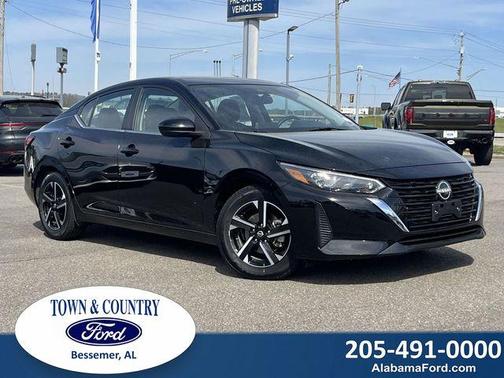 Black 2025 Nissan Sentra SV