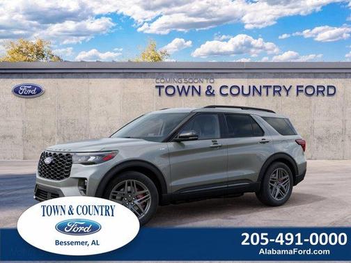Avalanche Gray 2027 Ford Explorer ST-Line
