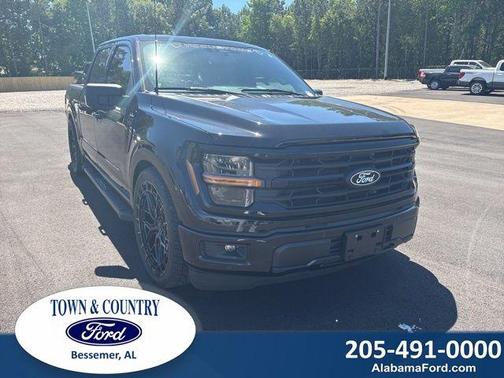 Agate Black Metallic 2025 Ford F-150 XLT