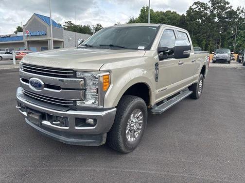 White Gold Metallic 2017 Ford F-350 Lariat Super Duty