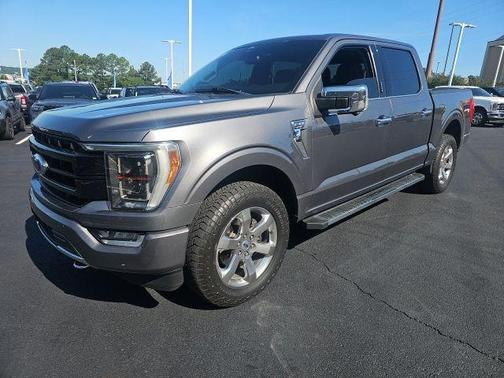 Gray Metallic 2021 Ford F-150 Lariat