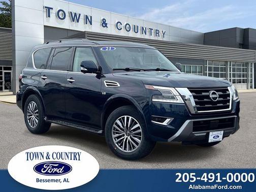 Hermosa Blue 2021 Nissan Armada SL