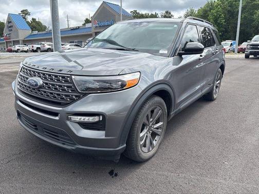 Carbonized Gray Metallic 2023 Ford Explorer XLT