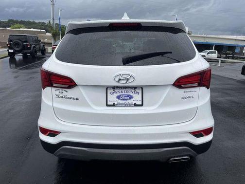 Frost White Pearl 2017 Hyundai Santa Fe Sport 2.4L