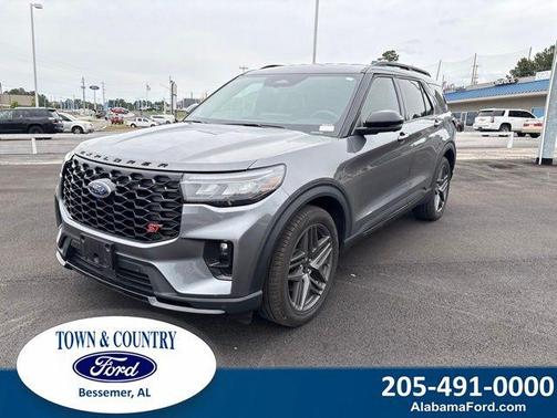 Carbonized Gray Metallic 2025 Ford Explorer ST