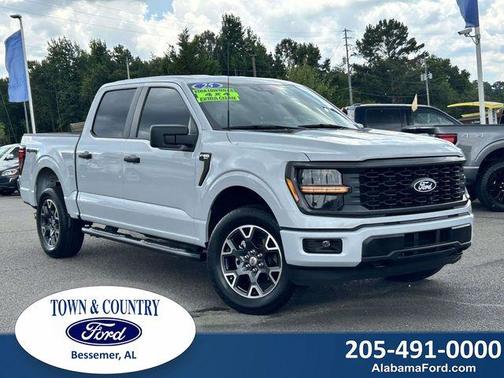 Space White Metallic 2025 Ford F-150 STX