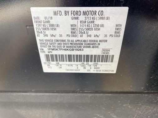 2019 Ford Explorer Limited