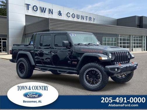 Black Clearcoat 2022 Jeep Gladiator Mojave