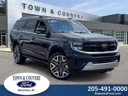 Agate Black Metallic 2025 Ford Expedition Platinum