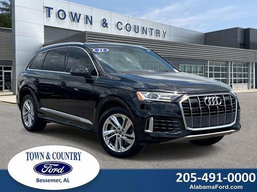 Night Black 2021 Audi Q7 55 Premium Plus
