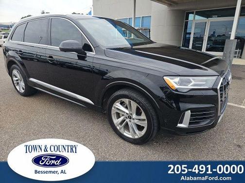 Night Black 2021 Audi Q7 55 Premium Plus