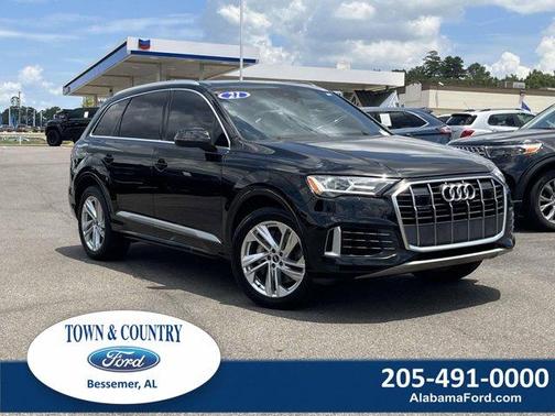 Night Black 2021 Audi Q7 55 Premium Plus