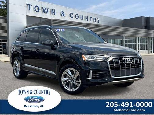 Night Black 2021 Audi Q7 55 Premium Plus