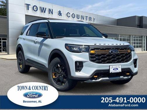 Space White Metallic 2026 Ford Explorer Tremor