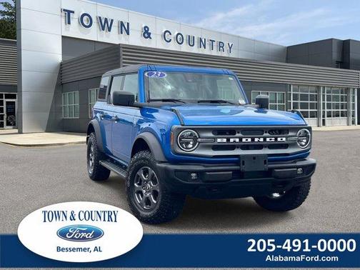 Velocity Blue Metallic 2023 Ford Bronco Big Bend