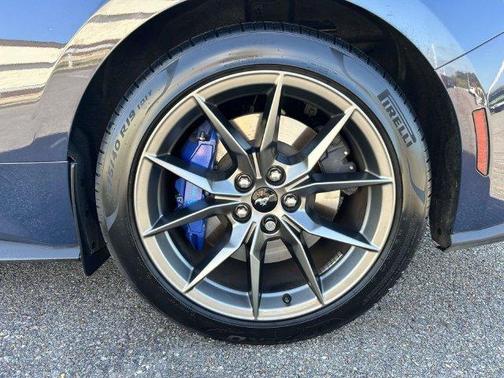 Blue 2024 Ford Mustang Dark Horse