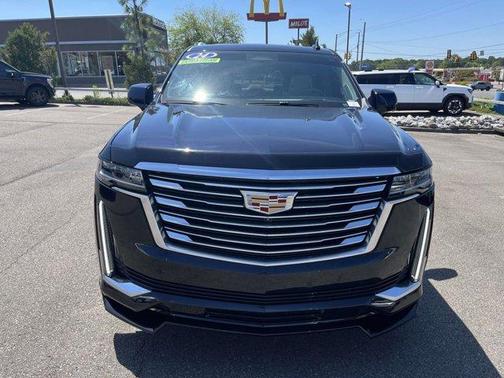 Dark Moon Blue Metallic 2024 Cadillac Escalade ESV Premium Luxury Platinum