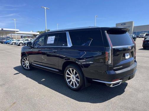 Dark Moon Blue Metallic 2024 Cadillac Escalade ESV Premium Luxury Platinum