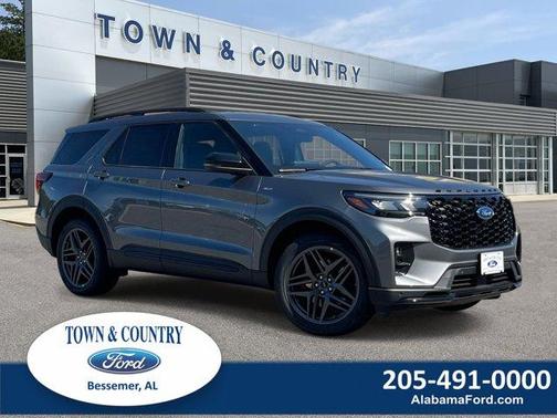 Carbonized Gray Metallic 2026 Ford Explorer ST-Line