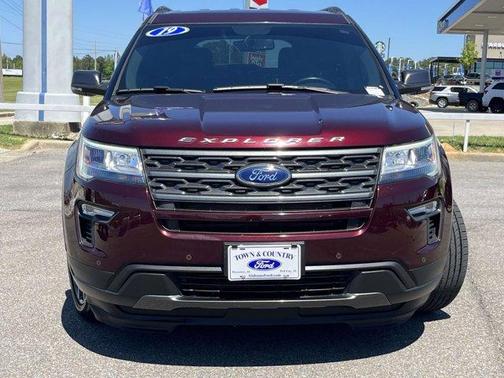 Burgundy Velvet Metallic Tinted Clearcoat 2019 Ford Explorer XLT