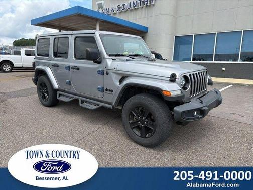 Billet Silver Metallic Clearcoat 2021 Jeep Wrangler Unlimited Sahara Altitude