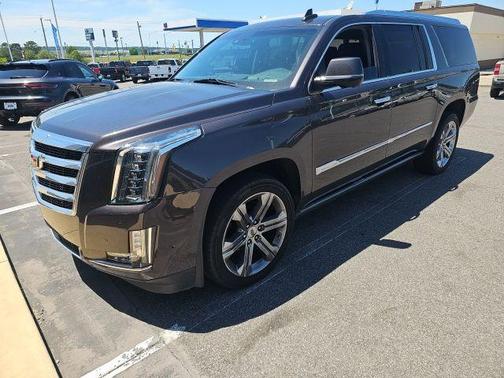 Dark Granite Metallic 2017 Cadillac Escalade ESV Premium Luxury