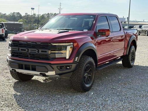 Rapid Red Metallic Tinted Clearcoat 2025 Ford F-150 Raptor