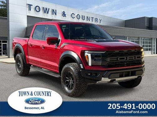 Rapid Red Metallic Tinted Clearcoat 2025 Ford F-150 Raptor