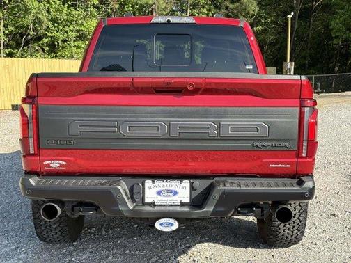 Rapid Red Metallic Tinted Clearcoat 2025 Ford F-150 Raptor