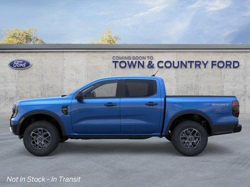 Velocity Blue Metallic 2026 Ford Ranger XLT