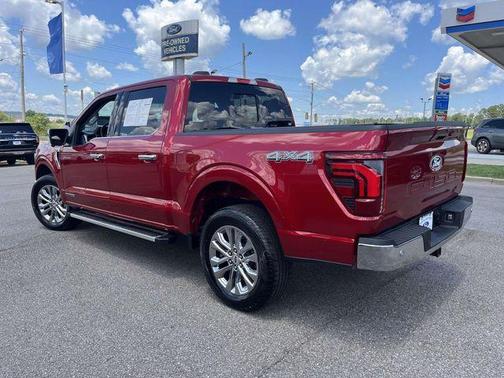 Red Metallic 2025 Ford F-150 Lariat