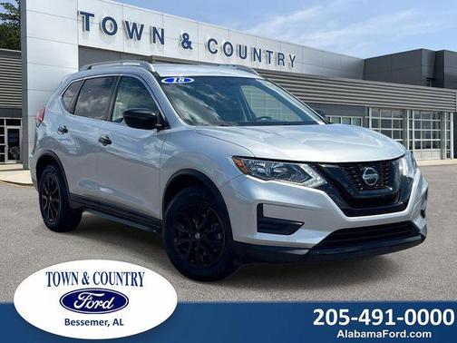 Brilliant Silver 2018 Nissan Rogue SV