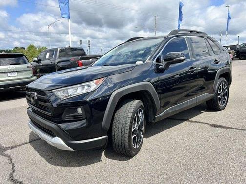 Midnight Black Metallic 2019 Toyota RAV4 Adventure