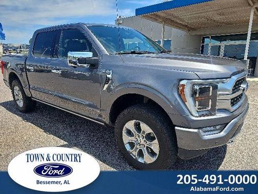 Silver 2021 Ford F-150 Platinum