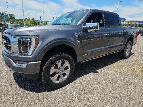 Silver 2021 Ford F-150 Platinum