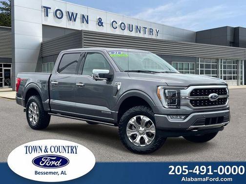 Carbonized Gray Metallic 2021 Ford F-150 Platinum