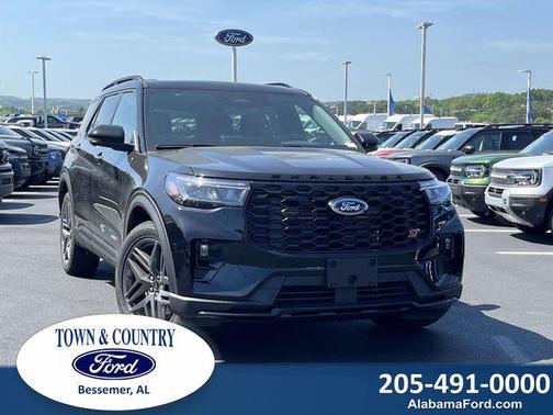 Agate Black Metallic 2026 Ford Explorer ST