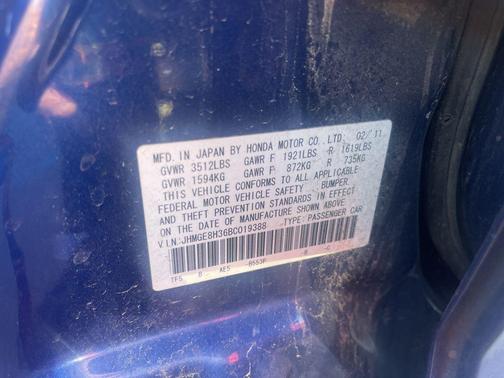 2011 Honda Fit Base