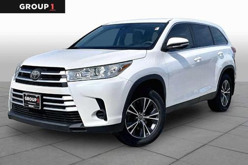 Blizzard Pearl 2019 Toyota Highlander LE